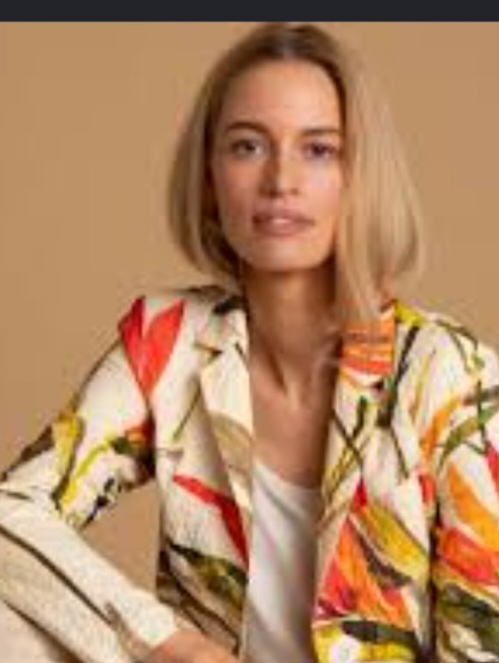 Appraisal women's Blazer multicolor Button up with pockets Size 12